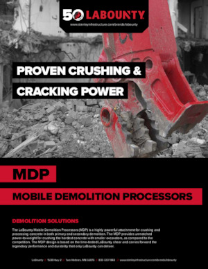 Drobilice za beton LaBounty MDP 27R CC