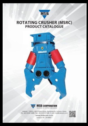 Drobilice za beton MSB MSRC3000