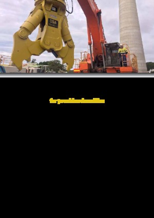 Drobilice za beton OSA Demolition Equipment RS 500 