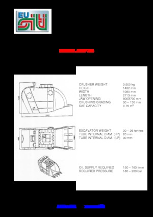 Drobilice za beton Eusiti SGF 35