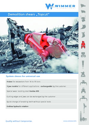 Drobilice za beton WIMMER TC 1100 U