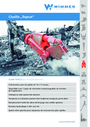 Drobilice za beton WIMMER TC 1100 U