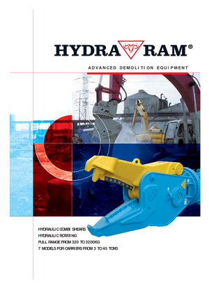 Rezači za beton Hydra Ram HCS 2000 SV