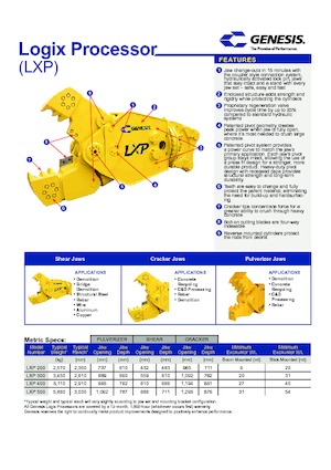 Multi- procesori Genesis LXP 500