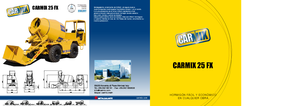 Kamionske miješalice Carmix 25 FX