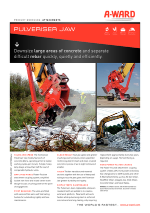 Pulverizatori za beton A-Ward AP400