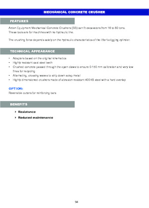 Pulverizatori za beton Arden BB900