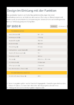 Pulverizatori za beton Epiroc BP 1650 R