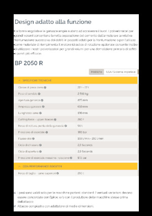 Pulverizatori za beton Epiroc BP 2050 R