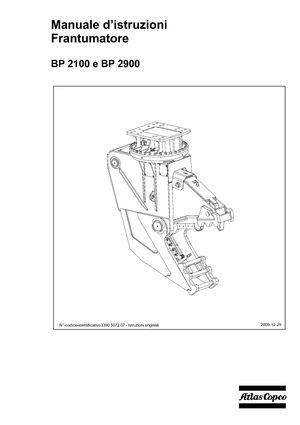 Pulverizatori za beton Atlas Copco BP 2900