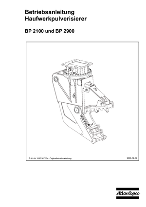 Pulverizatori za beton Atlas Copco BP 2900