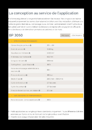 Pulverizatori za beton Epiroc BP 3050