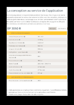 Pulverizatori za beton Epiroc BP 3050 R