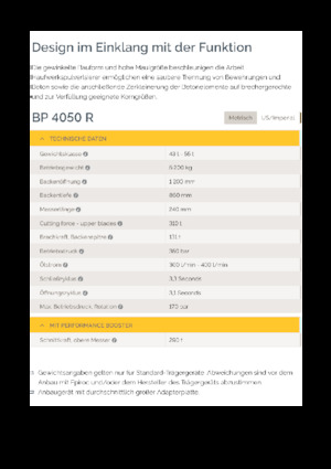 Pulverizatori za beton Epiroc BP 4050 R