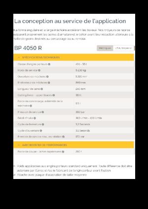 Pulverizatori za beton Epiroc BP 4050 R