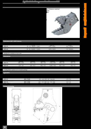 Pulverizatori za beton Kinshofer DSP-45
