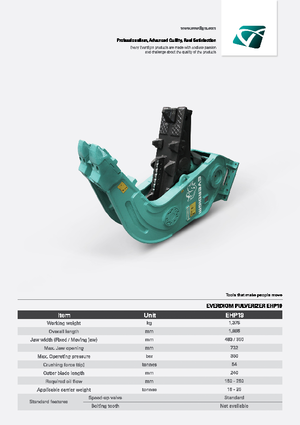 Pulverizatori za beton Everdigm EHP19 
