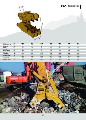 Pulverizatori za beton OSA Demolition Equipment FM 55