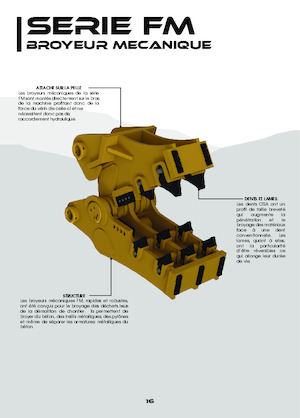 Pulverizatori za beton OSA Demolition Equipment FM 40