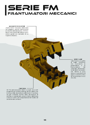 Pulverizatori za beton OSA Demolition Equipment FM 40