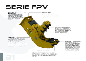 Pulverizatori za beton OSA Demolition Equipment FPV 17 