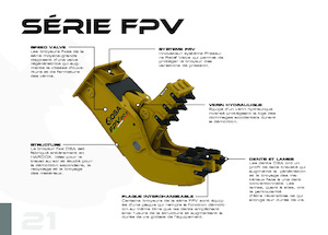 Pulverizatori za beton OSA Demolition Equipment FPV 60 