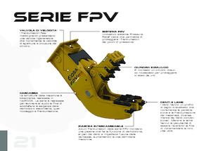 Pulverizatori za beton OSA Demolition Equipment FPV 60 