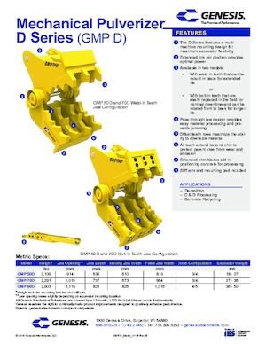 Multi- procesori Genesis GMP 50D