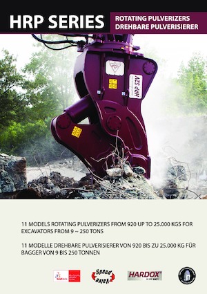 Pulverizatori za beton Hydra Ram HRP-110V