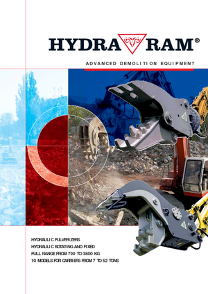 Pulverizatori za beton Hydra Ram HFP 2400 SV
