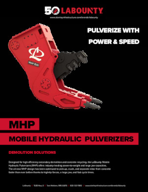 Pulverizatori za beton LaBounty MHP 80 