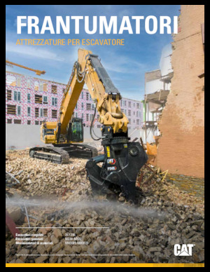 Pulverizatori za beton Caterpillar P345