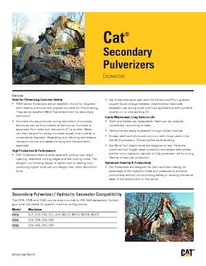 Pulverizatori za beton Caterpillar P225
