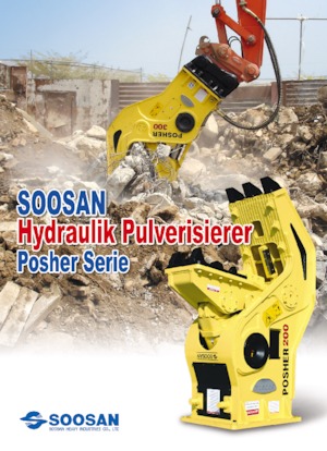 Pulverizatori za beton Soosan POSHER 200 