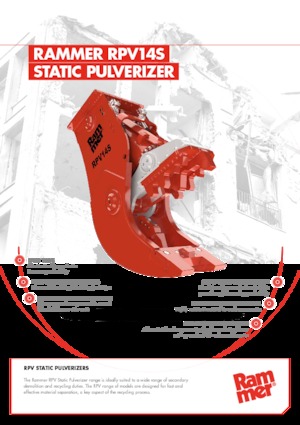 Pulverizatori za beton Rammer RPV14S