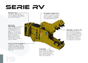 Pulverizatori za beton OSA Demolition Equipment RV 6 