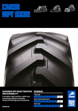 Gume za građevinske strojeve Camso MPT 532R 440/80R28 IND