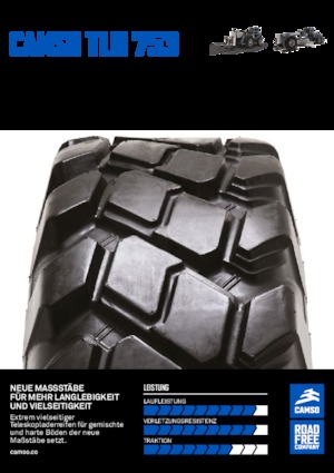 Gume za građevinske strojeve Camso TLH 753 13.00-24