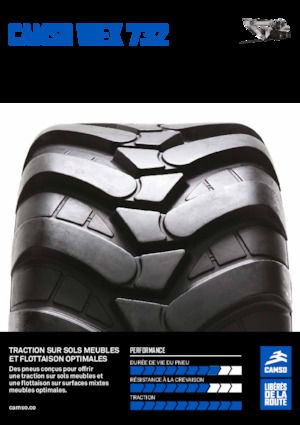 Gume za građevinske strojeve Camso WEX 732 500/45-20