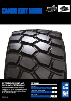 Gume za građevinske strojeve Camso EMT 553R 600/65R25