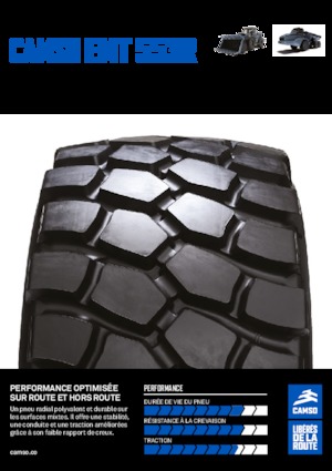 Gume za građevinske strojeve Camso EMT 553R 600/65R25
