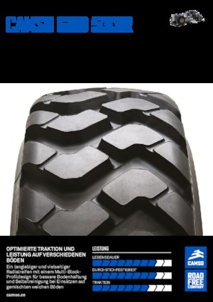 Gume za građevinske strojeve Camso GRD 533R 14.00R24