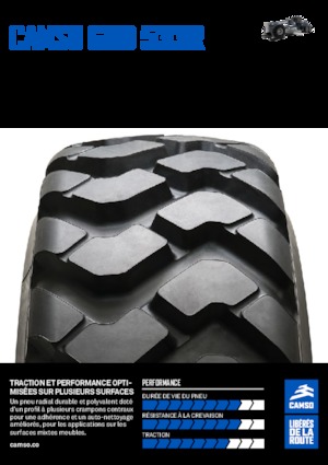 Gume za građevinske strojeve Camso GRD 533R 14.00R24