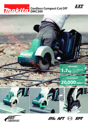 Akumulatorske kutne brusilice Makita DMC300Z