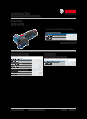 Akumulatorske kutne brusilice Bosch GWS 12V-76