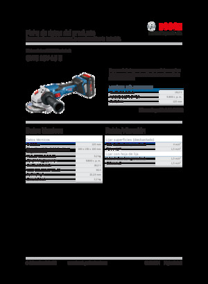 Akumulatorske kutne brusilice Bosch GWS 18V-15 C