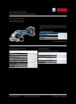 Akumulatorske kutne brusilice Bosch GWS 18V-15 SC