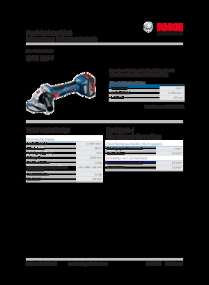Akumulatorske kutne brusilice Bosch GWS 18V-7