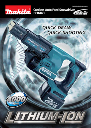 Akumulatorske bušilice i odvijači Makita BFR440