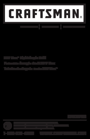 Akumulatorske bušilice i odvijači Craftsman CMCD750B 